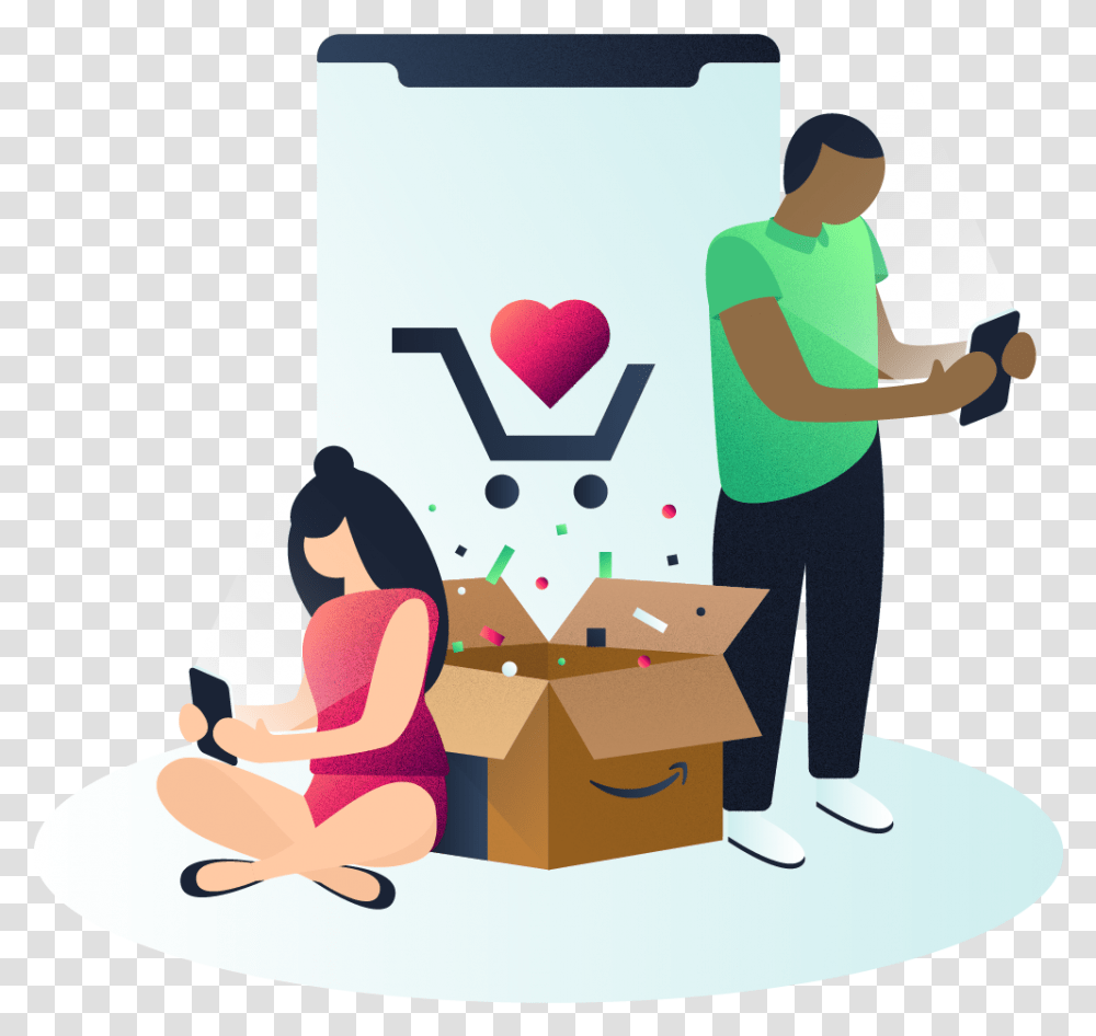 Sitting, Person, Dating, Box Transparent Png