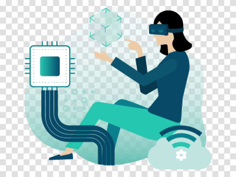 Sitting, Person, Electronics, Computer, Screen Transparent Png