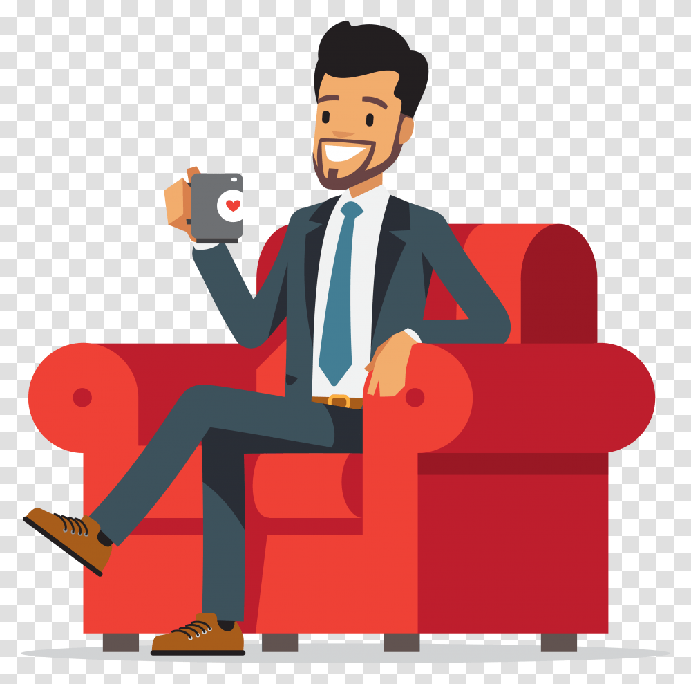 Sitting, Person, Furniture, Chair, Couch Transparent Png