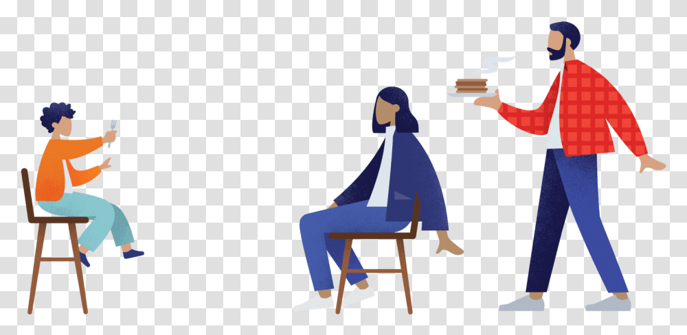 Sitting, Person, Furniture, Tabletop, Bird Transparent Png