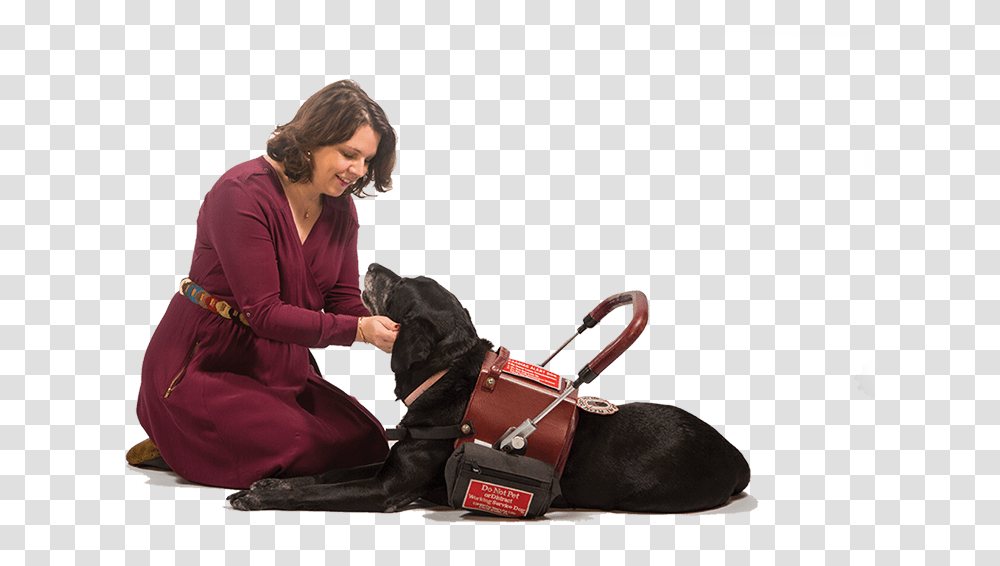 Sitting, Person, Human, Dog, Pet Transparent Png