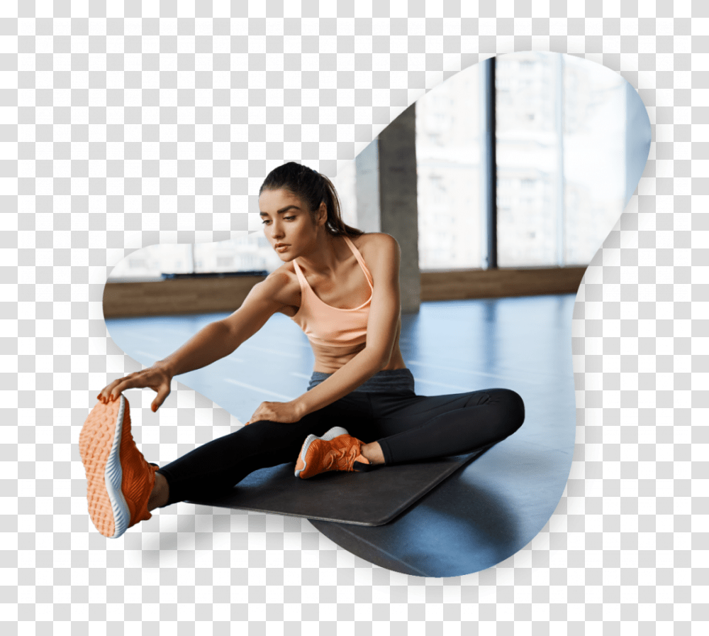 Sitting, Person, Stretch, Working Out, Sport Transparent Png