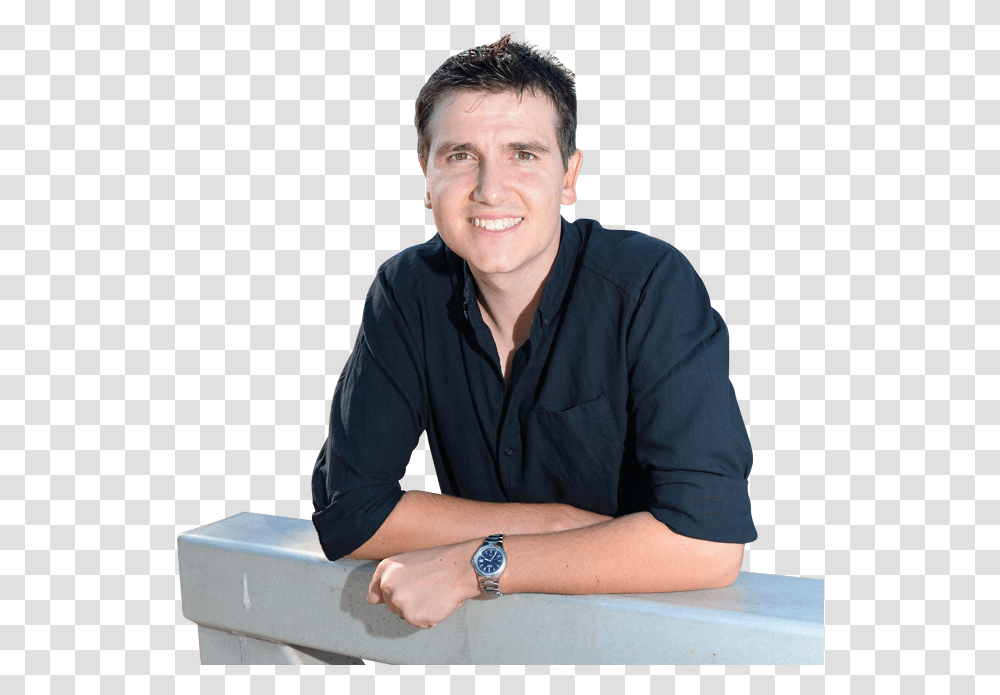 Sitting, Person, Wristwatch, Man, Photography Transparent Png