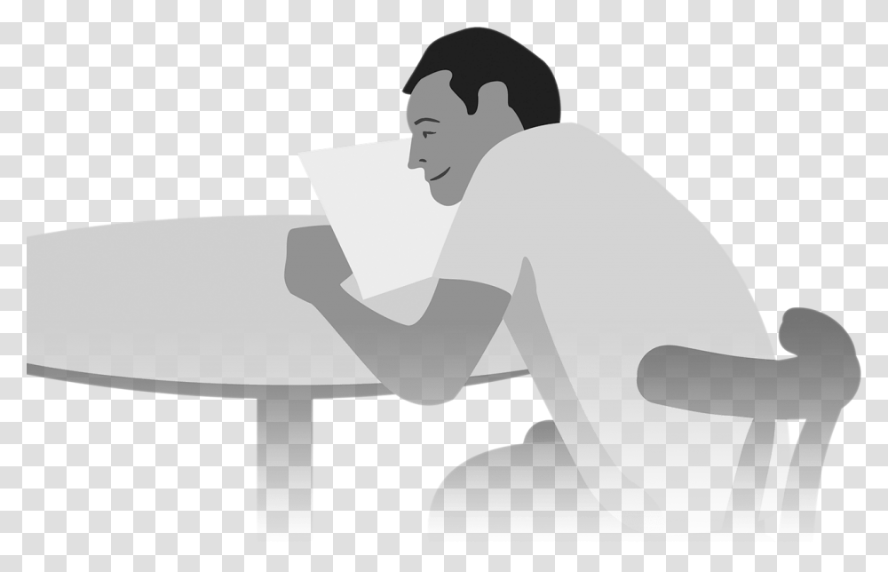 Sitting, Reading, Kneeling Transparent Png