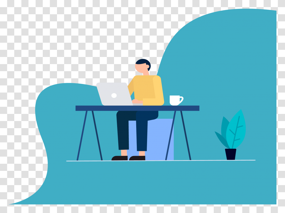 Sitting, Standing, Person, Building, Pc Transparent Png