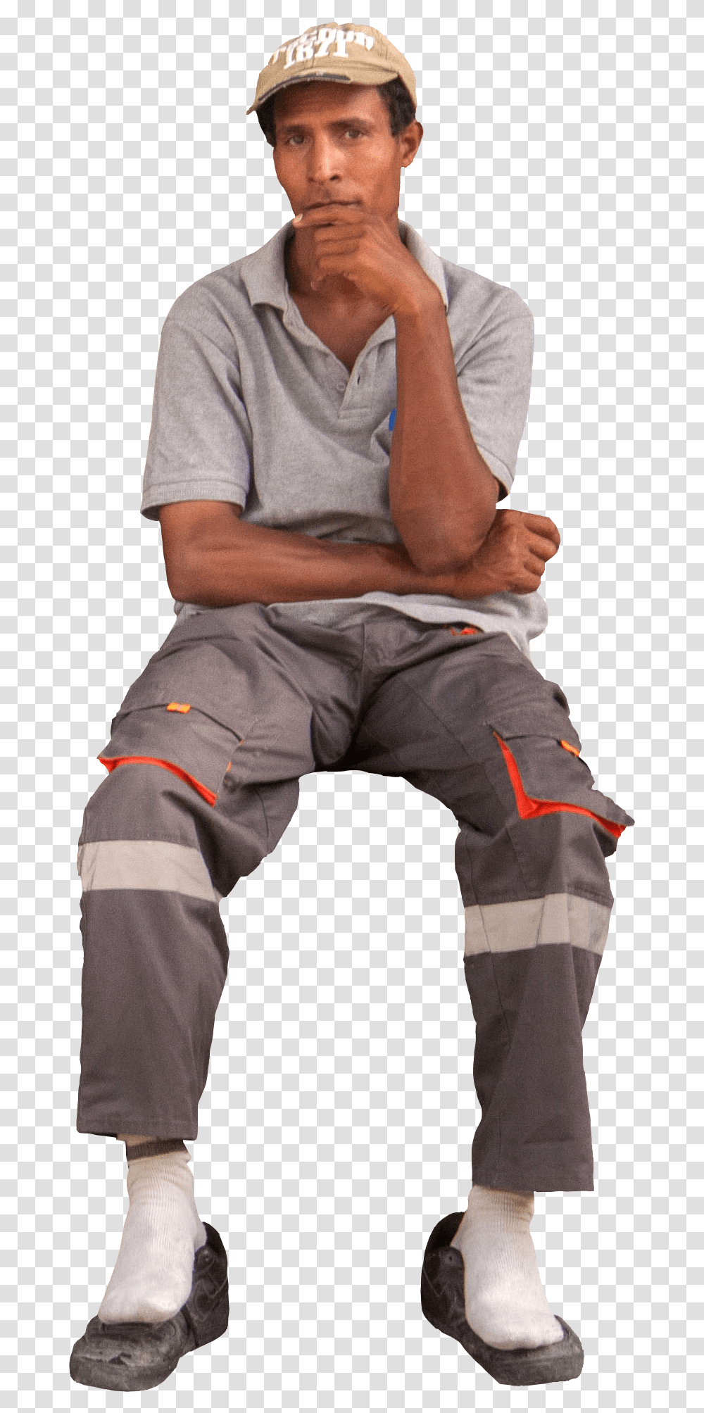 Sitting - People Cutouts People Sit Front View, Person, Clothing, Pants, Shorts Transparent Png
