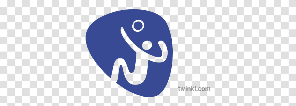 Sitting Volleyball Logo Illustration Circle, Text, Art, Graphics, Clothing Transparent Png