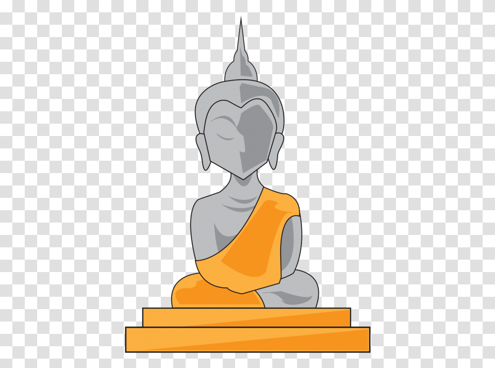 Sitting, Worship, Buddha, Portrait Transparent Png