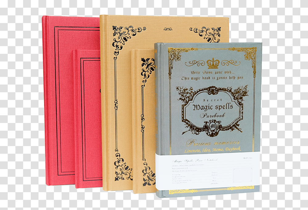 Situ Sitoo European Retro Book Notebook Stationery Paper, File Binder, File Folder, Novel Transparent Png
