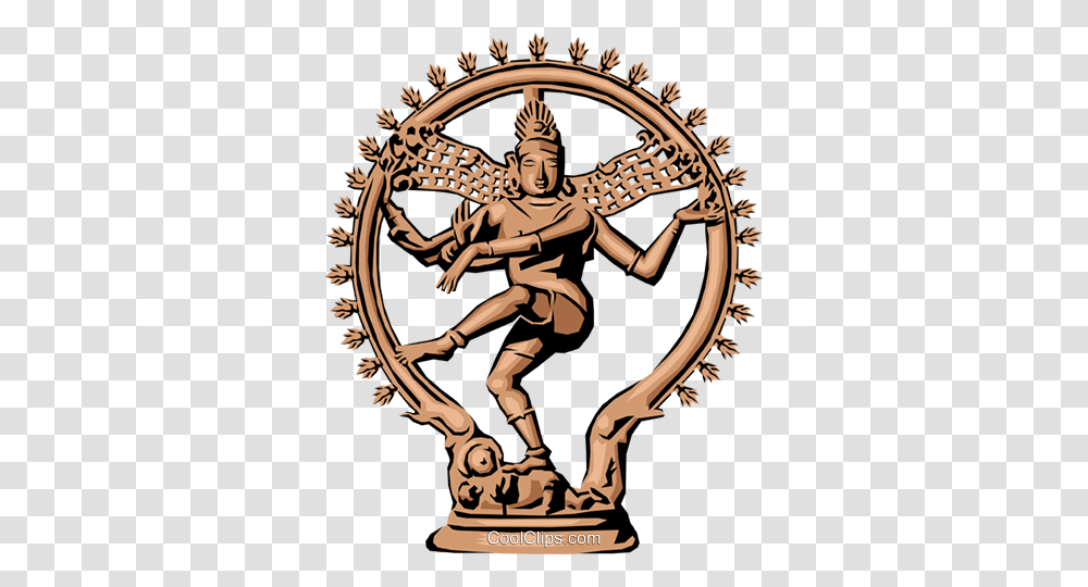 Siva Hinduism Royalty Free Vector Clip Art Illustration, Statue, Sculpture, Person, Wood Transparent Png
