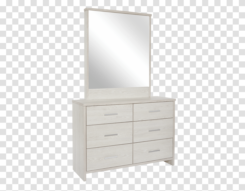 Six Drawer Dresser Chest Of Drawers, Furniture, Cabinet Transparent Png