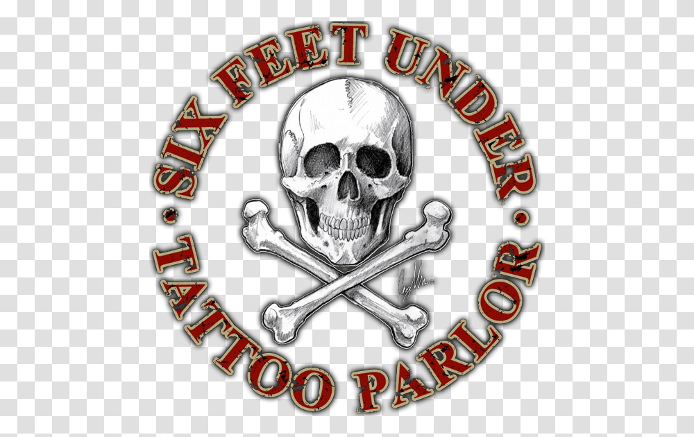 Six Feet Under Tattoo Logo, Person, Human, Trademark Transparent Png