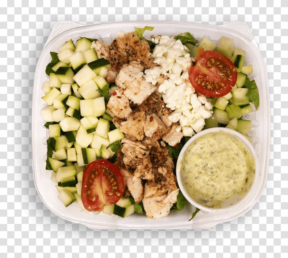 Six Pepper Chicken Salad Bowl, Egg, Food, Meal, Plant Transparent Png