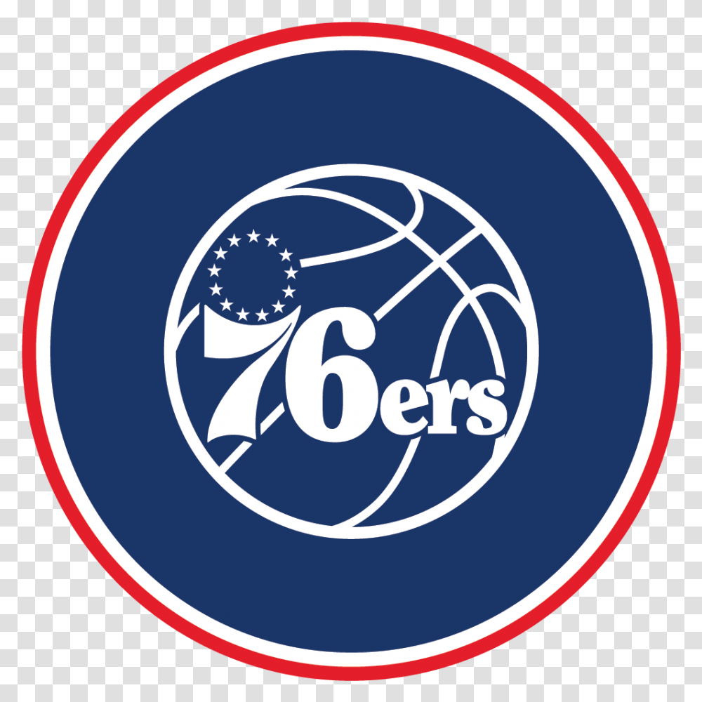 Sixers Logo 6 Image Nba Hoops For Troops, Label, Text, Symbol, Trademark Transparent Png
