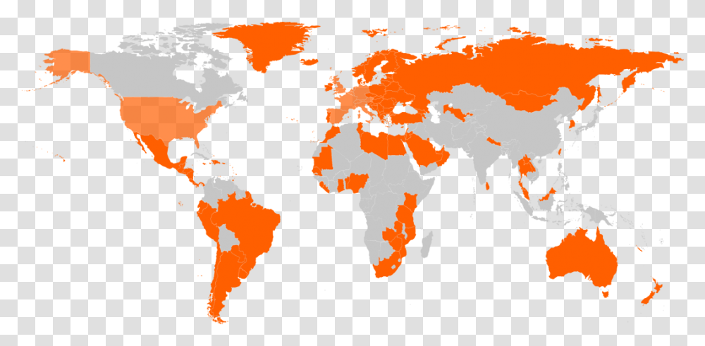 Sixt Franchise World Map, Diagram, Plot, Atlas Transparent Png