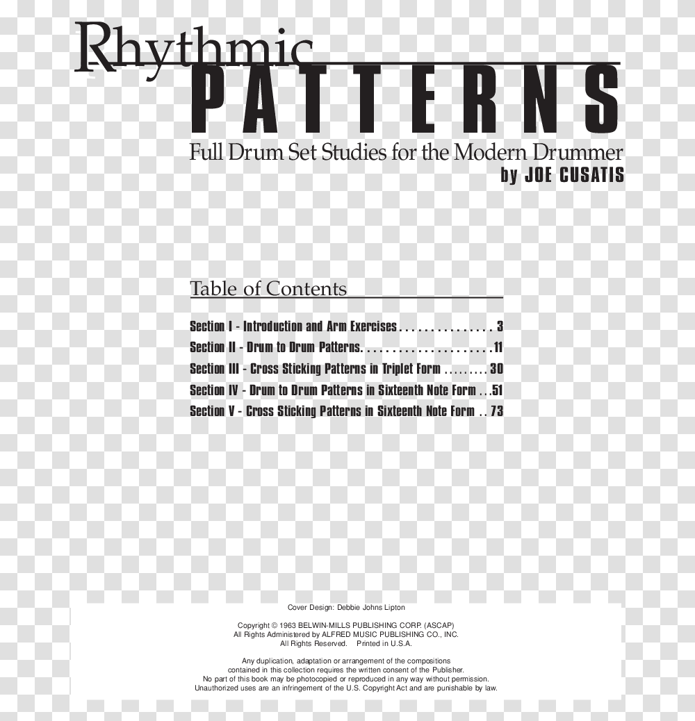 Sixteenth Note Rhythmic Patterns Joe Cusatis Pdf Free, Flyer, Poster, Paper, Advertisement Transparent Png