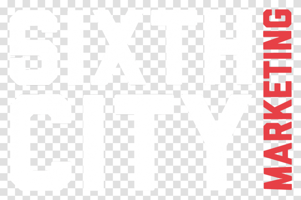 Sixth City Marketing Footer Logo Poster, Label, Word, Cross Transparent Png