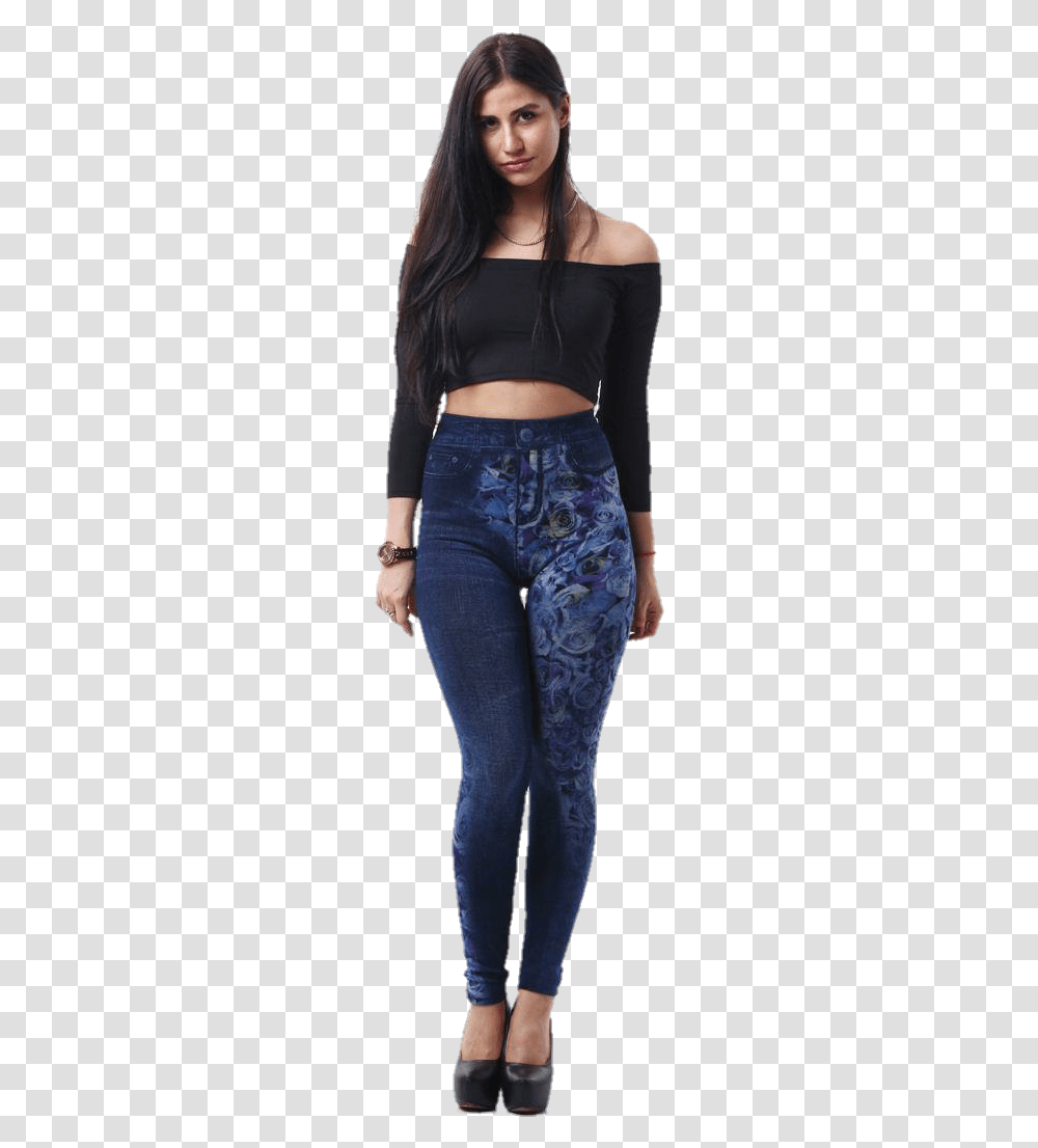 Size 3 Girl Jeans, Pants, Apparel, Person Transparent Png