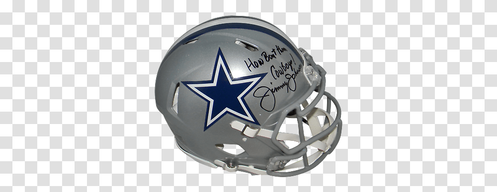 Size Authentic Speed Helmet Beckett Dallas Cowboys Star, Clothing, Apparel, Football Helmet, American Football Transparent Png