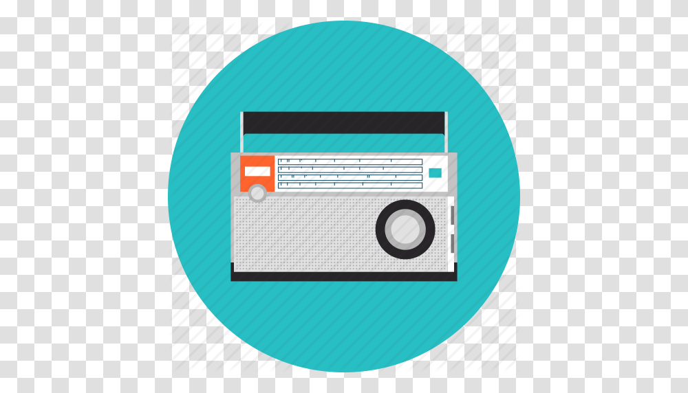 Size Radio Fm Icon, Cassette, Mailbox, Letterbox Transparent Png