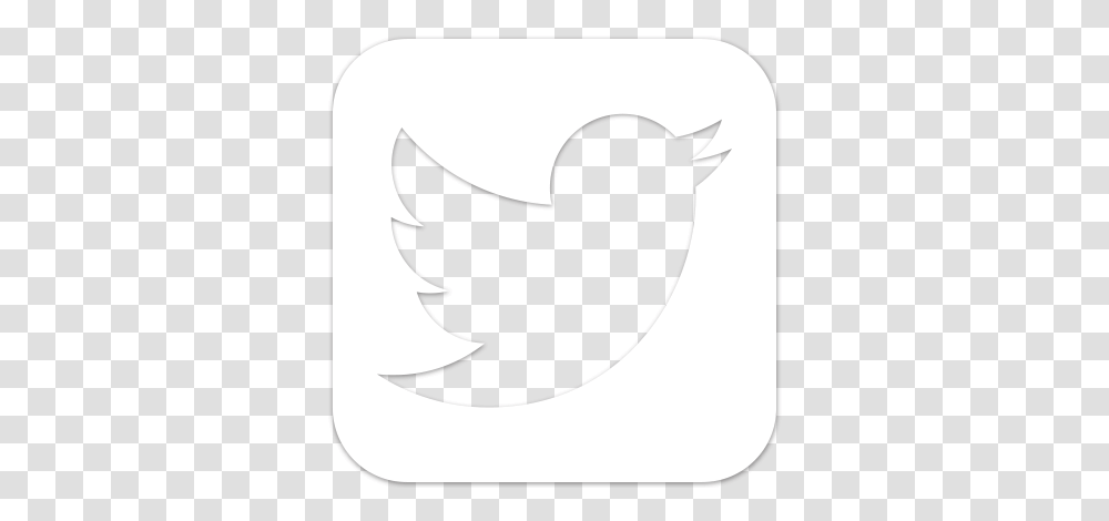 Sizing Help Square White Twitter Logo, Symbol, Trademark, Bird, Animal Transparent Png