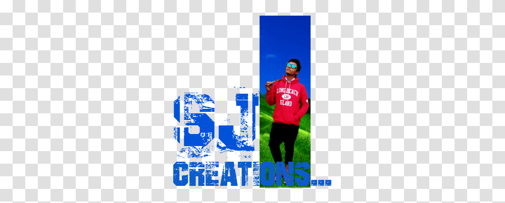 Sj Creation Logo, Person, Sleeve, Poster Transparent Png