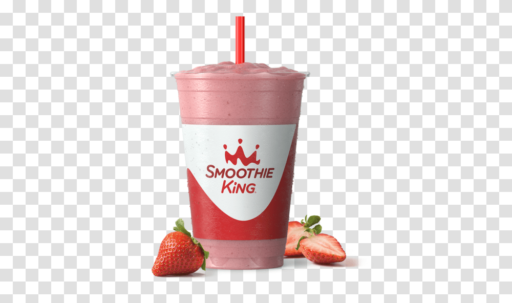 Sk Fitness Gladiator Strawberry With Ingredients Smoothie King Keto Champ Coffee, Juice, Beverage, Milkshake, Fruit Transparent Png