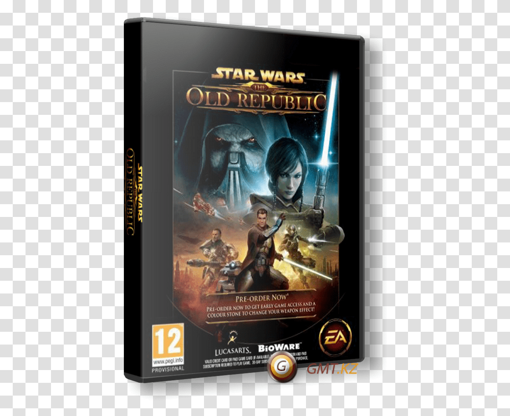 Skachat Torrent Star Wars The Old Republic Star Wars Old Republic Pc, Person, Human, Poster, Advertisement Transparent Png
