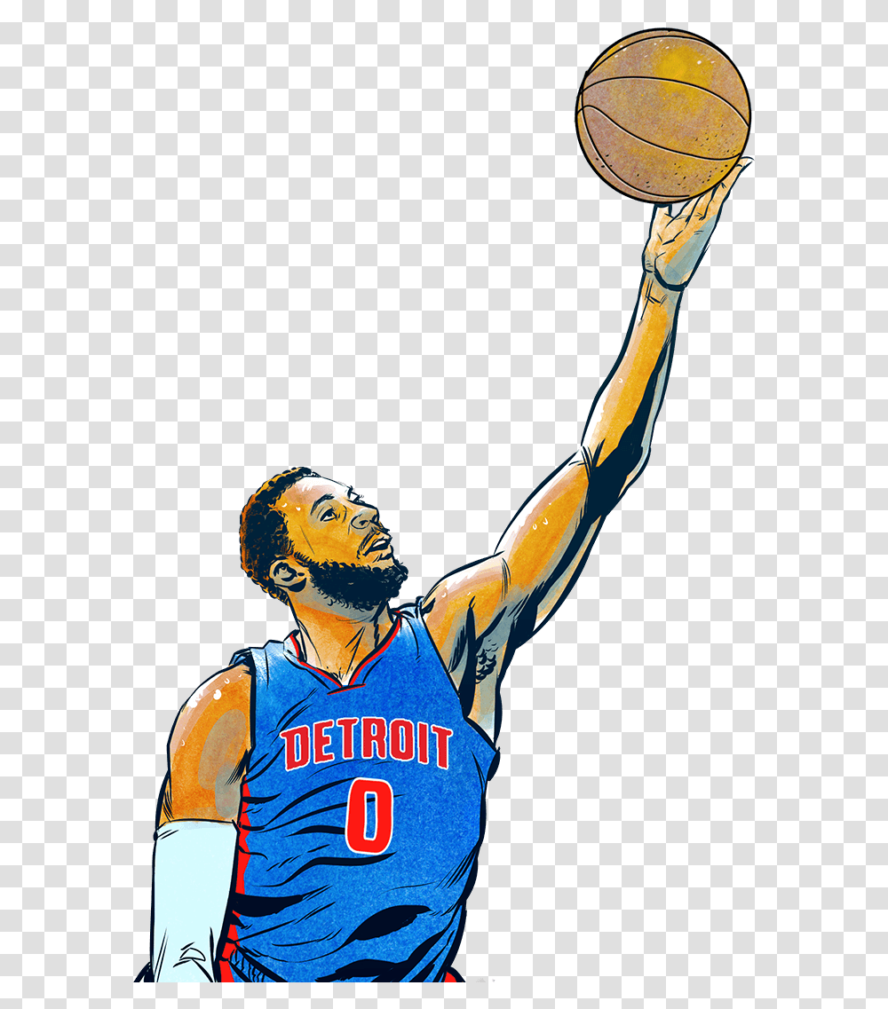 Skal Labissiere And Andre Drummond, People, Person, Human, Basketball Transparent Png