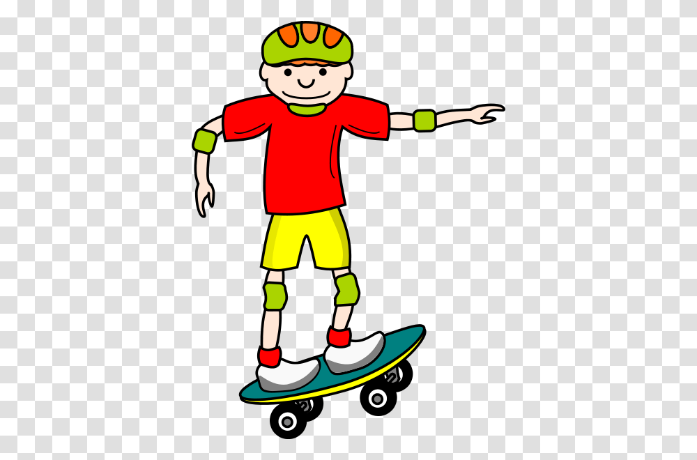 Skate Board Boy Clipart For Web, Person, Human, Mascot, Scarecrow Transparent Png