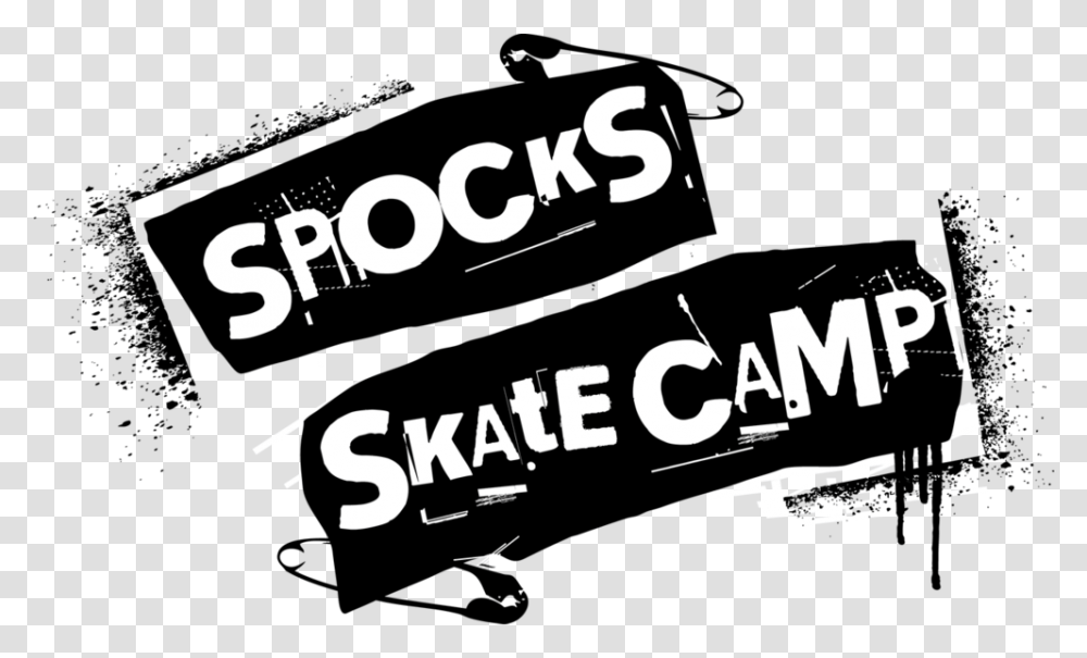 Skate Camp Spock, Text, Alphabet, Poster, Advertisement Transparent Png