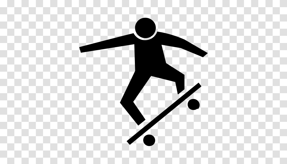 Skate Skateboard Skateboarding Icon With And Vector Format, Gray, World Of Warcraft Transparent Png