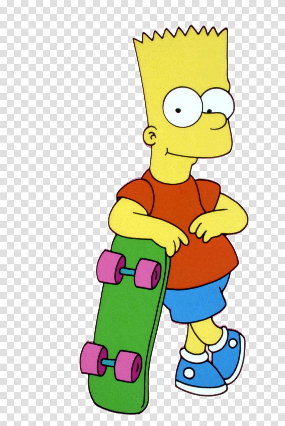 Skateboard Clipart Bart Simpson Skateboard, Outdoors, Indoors, Room Transparent Png