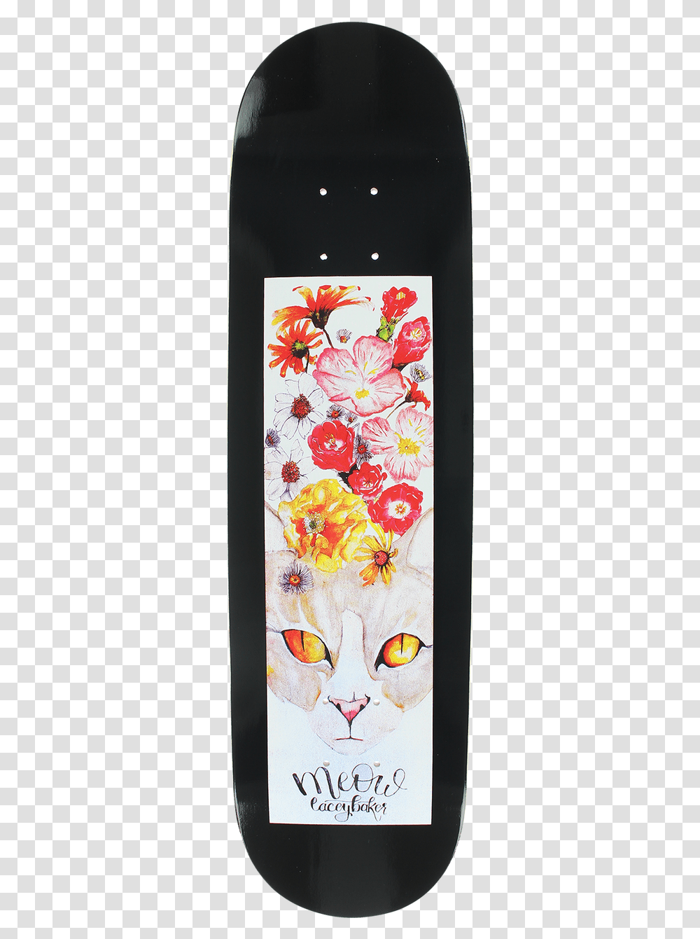 Skateboard Deck, Floral Design, Pattern Transparent Png