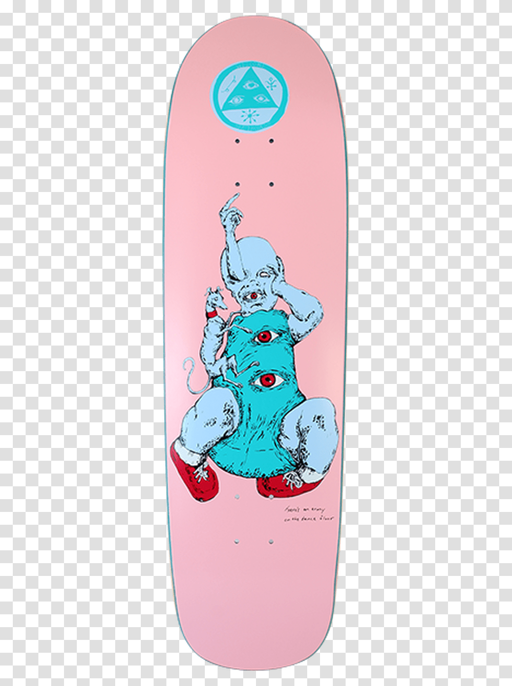 Skateboard Decks Pink Welcome, Poster, Advertisement Transparent Png