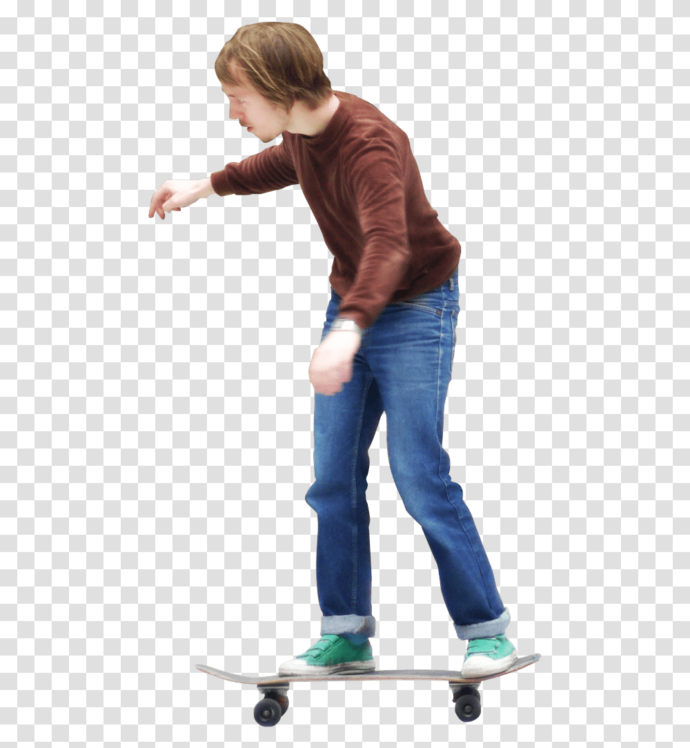 Skateboard, Pants, Person, Jeans Transparent Png