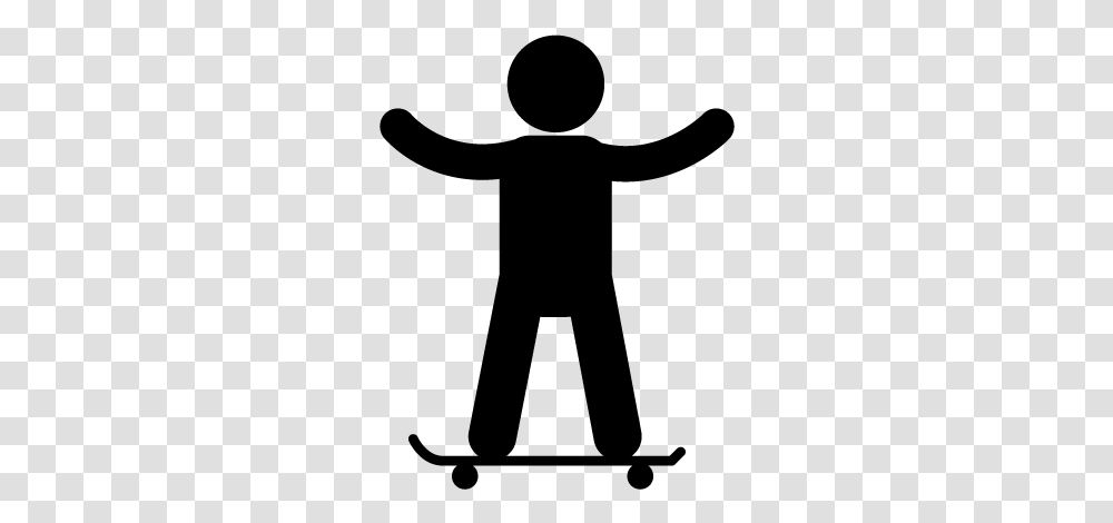 Skateboard Pictogram, Gray, World Of Warcraft Transparent Png