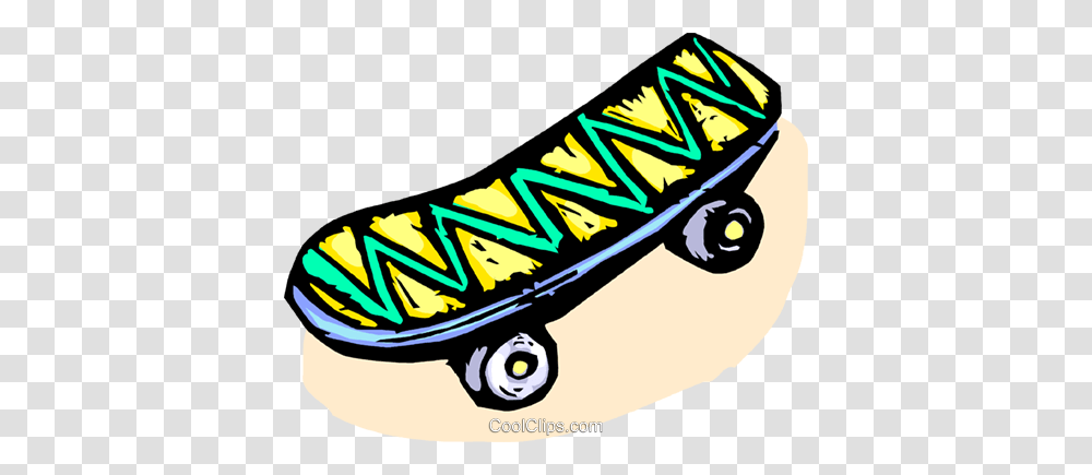 Skateboard Royalty Free Vector Clip Art Illustration, Sport, Sports, Lawn Mower, Tool Transparent Png