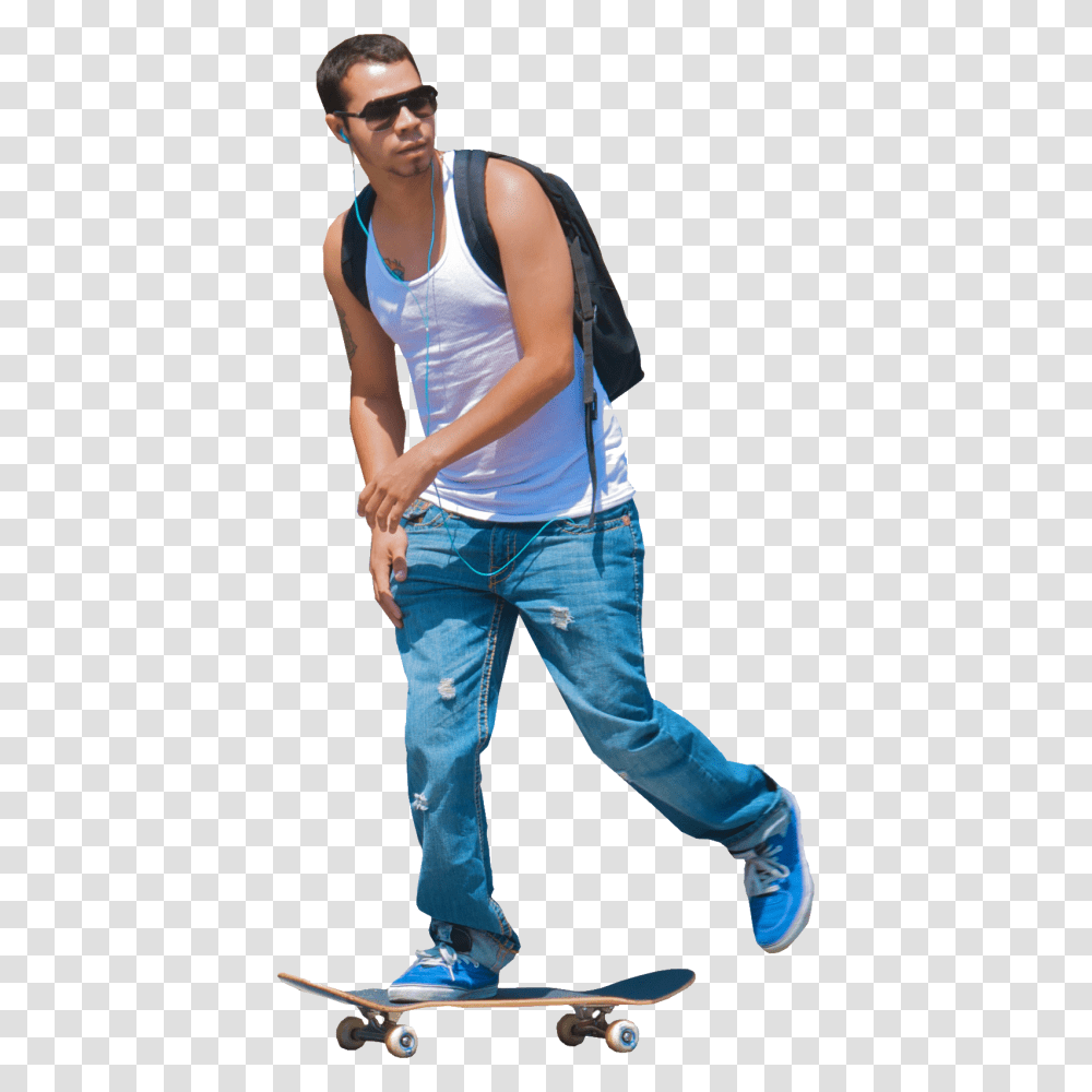 Skateboard, Sport, Pants, Person Transparent Png