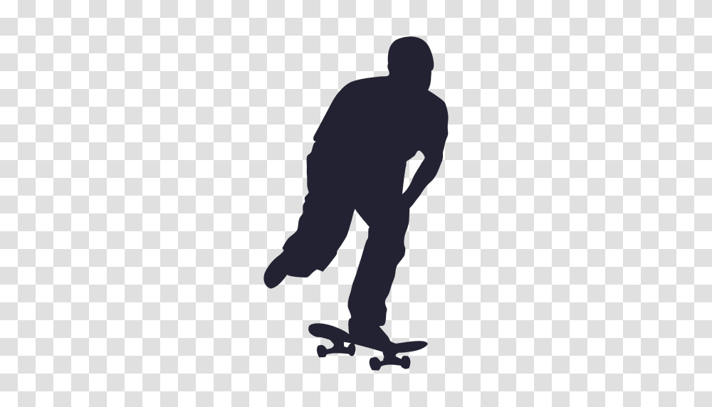 Skateboard Sport Silhouette, Person, Human, Apparel Transparent Png