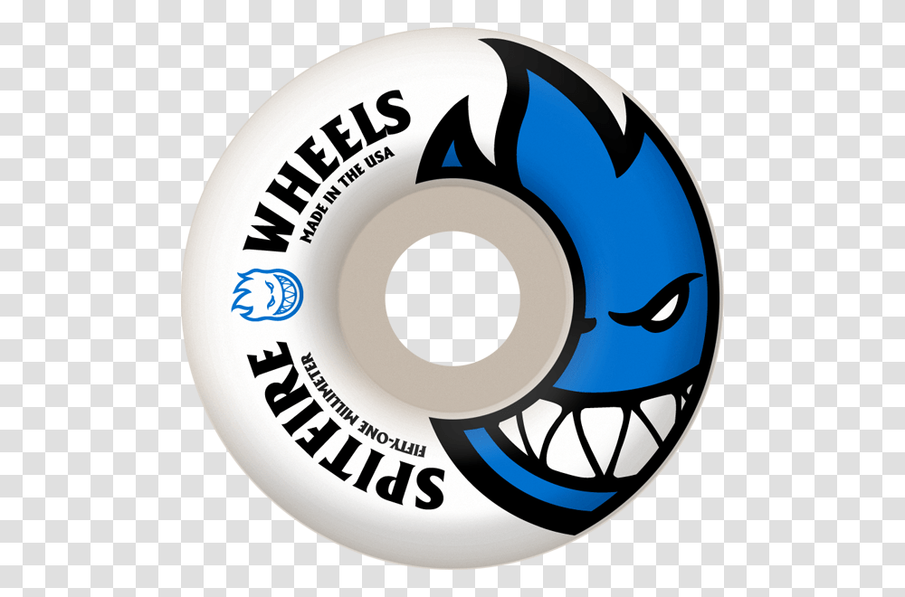 Skateboard Wheel Blue Spitfire Wheels, Tape, Label, Logo Transparent Png