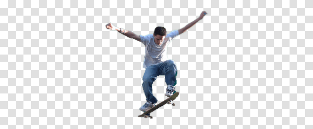 Skateboarder Jumping Skateboarder, Person, Human, Leisure Activities, Acrobatic Transparent Png