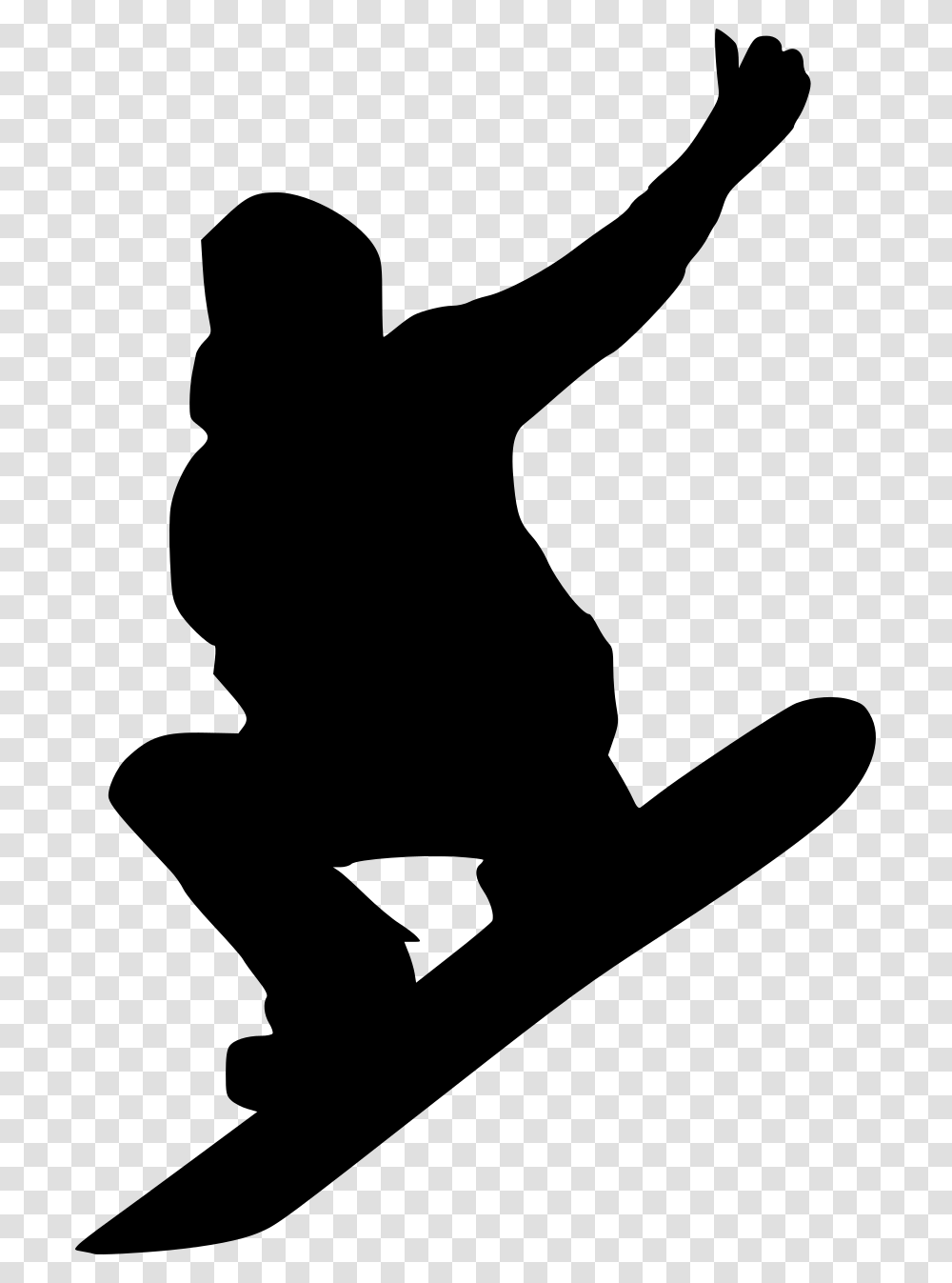 Skateboarder Snowboarding Clipart, Gray, World Of Warcraft Transparent Png