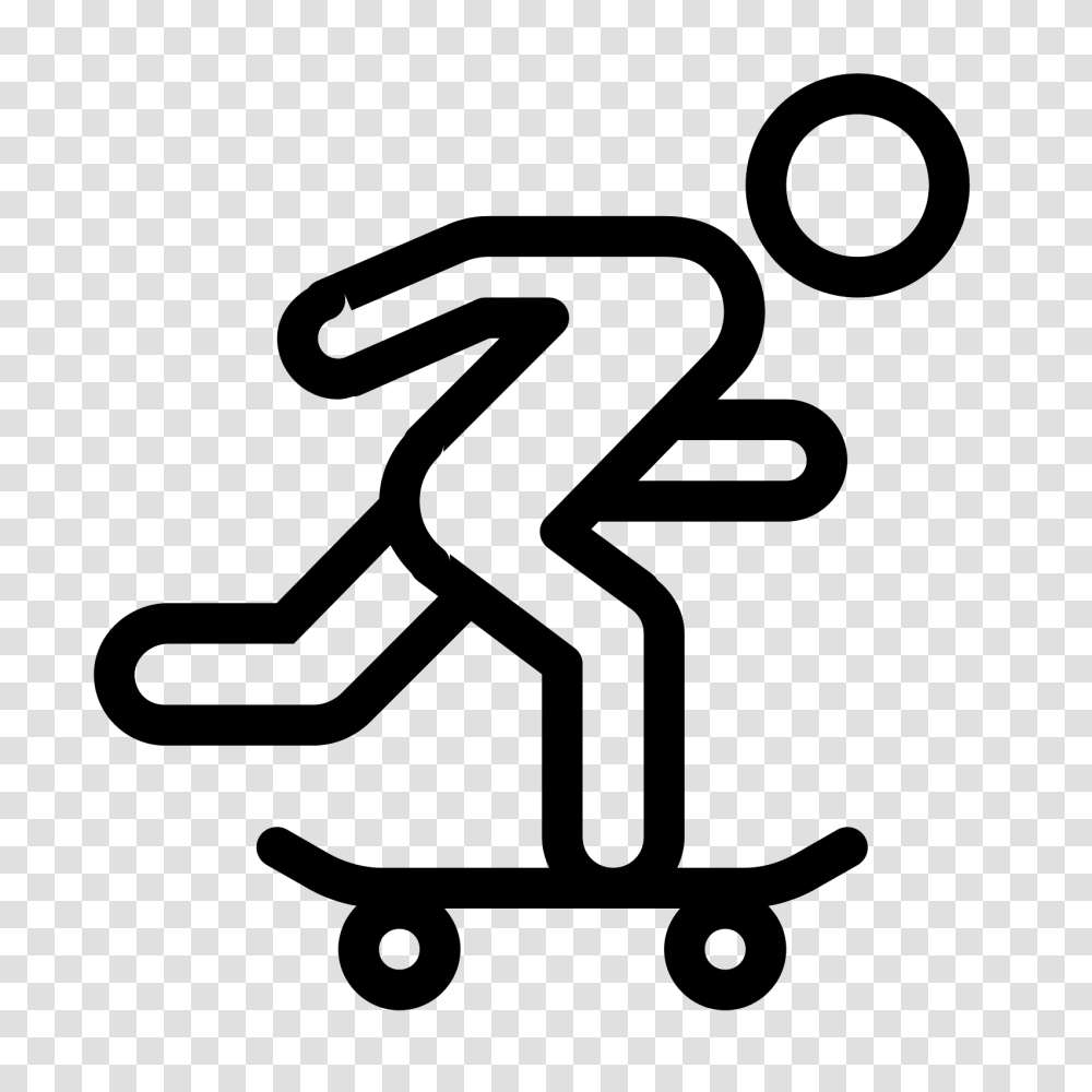 Skateboarding Icon, Gray, World Of Warcraft Transparent Png