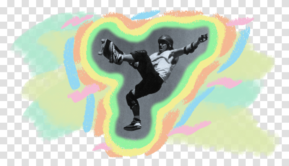 Skateboarding, Person, Helmet, Kicking Transparent Png