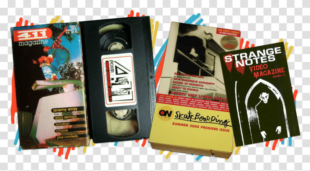 Skateboarding Video Magazine, Poster, Advertisement, Flyer, Paper Transparent Png