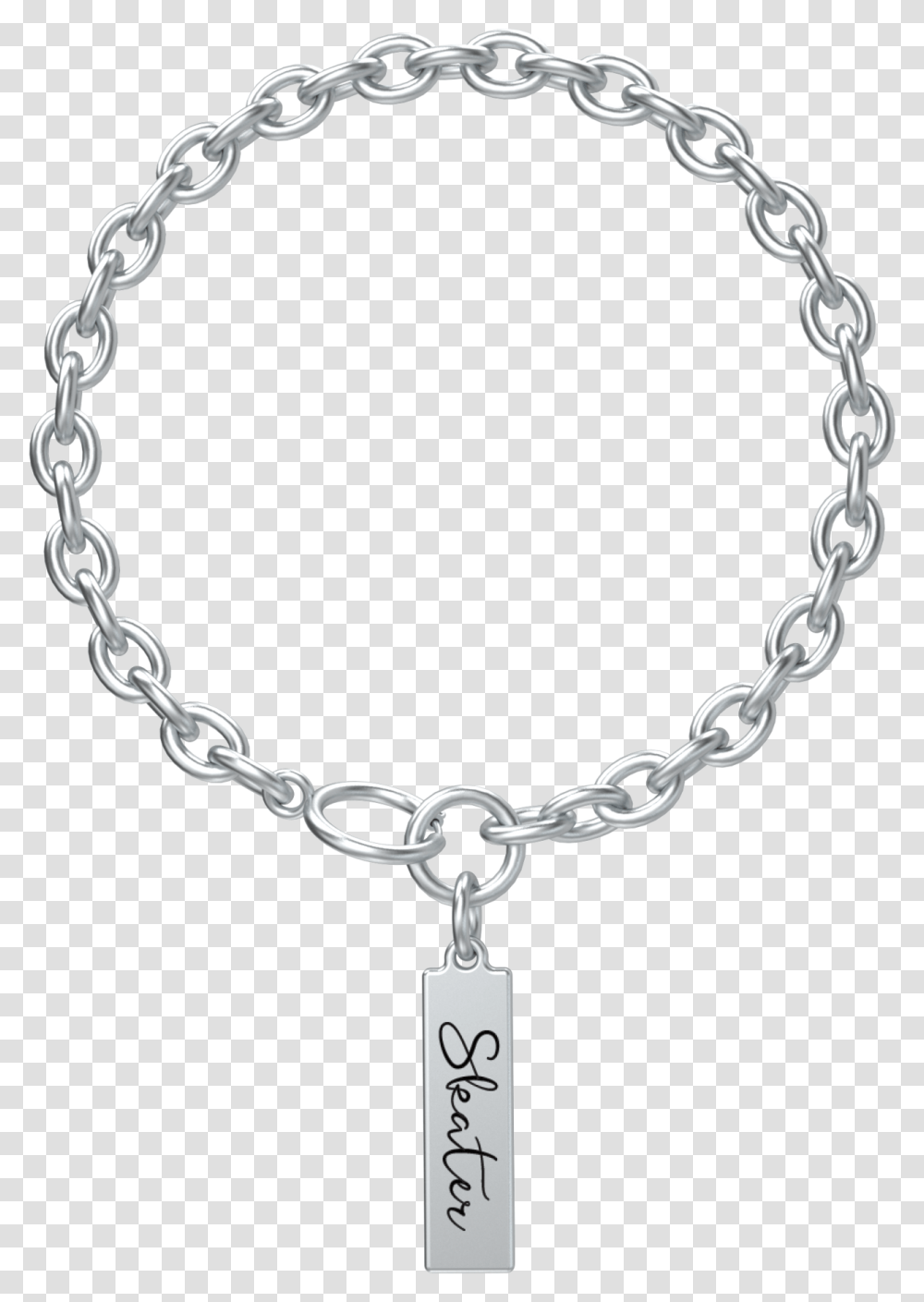 Skater Chain Bracelet With Laurel Charm Ring Rose Des Vents Dior, Jewelry, Accessories, Accessory Transparent Png