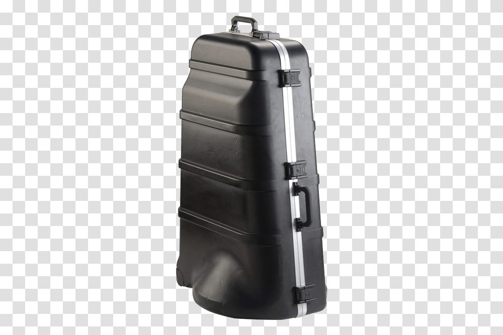 Skb Case With Wheels Tuba, Luggage, Barrel, Suitcase, Keg Transparent Png