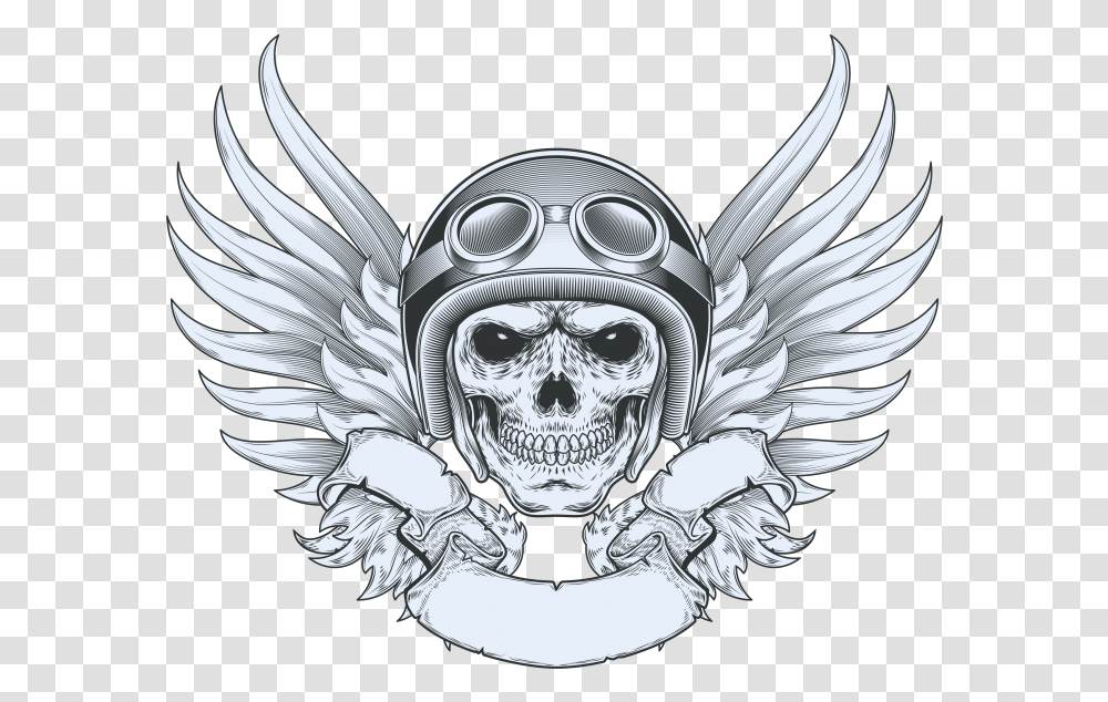 Skeleton Art Illustration Image Free Download, Emblem, Drawing, Doodle Transparent Png