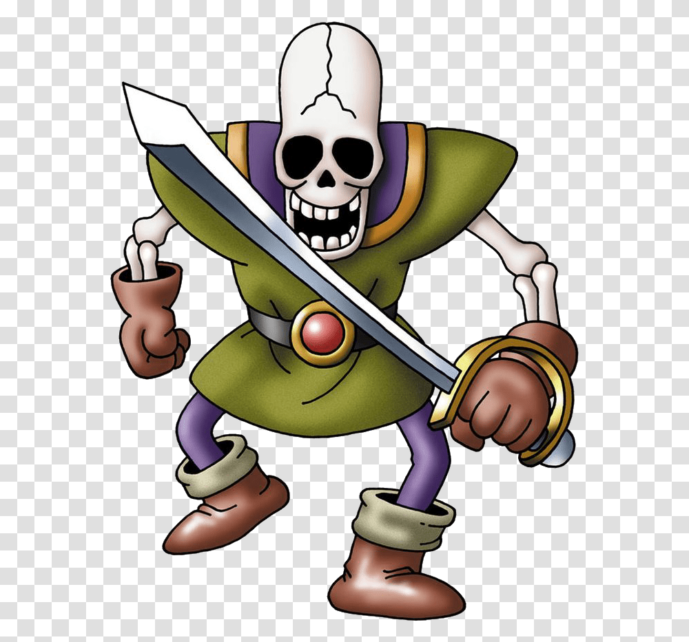Skeleton Clipart Dungeons And Dragon Dragon Quest Builders Dragon Quest Skeleton, Toy, Pirate Transparent Png